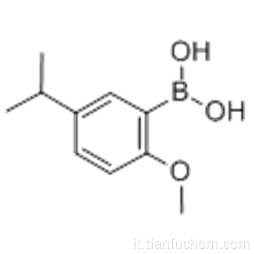 Acido boronico, B- [2-metossi-5- (1-metiletil) fenil] - CAS 216393-63-4